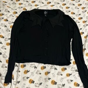 The grave girls, black cardigan 2x